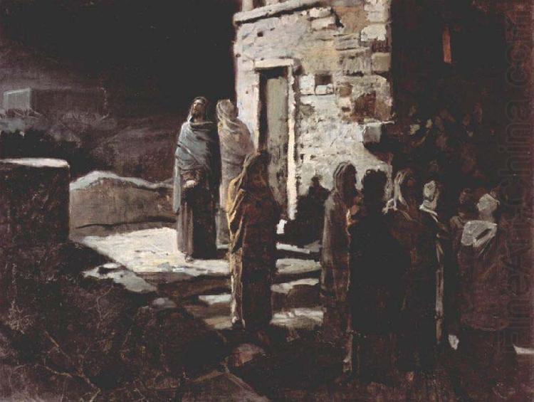 Nikolai Ge Christ praying in Gethsemane oil painting picture